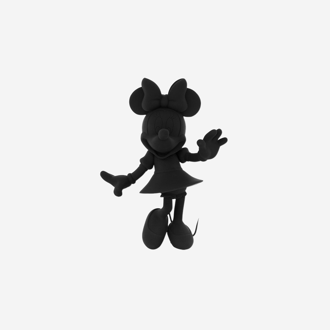 Black Minnie Welcome Matt Small - 30 Cm