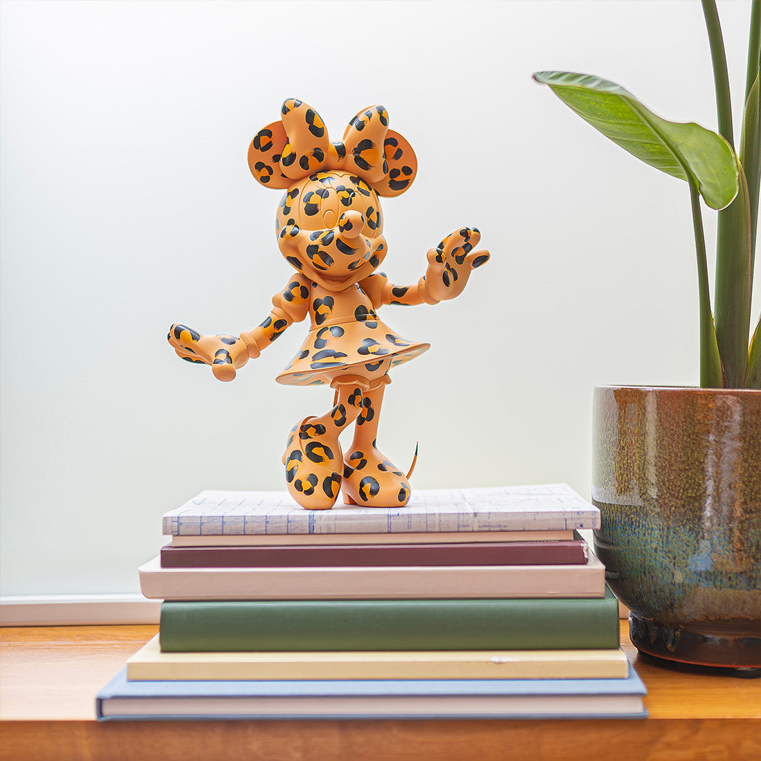 Leopard Minnie Welcome Small - 30 Cm