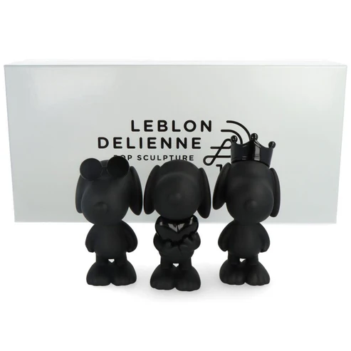 Black Snoopy Set Extra Small - 13 Cm