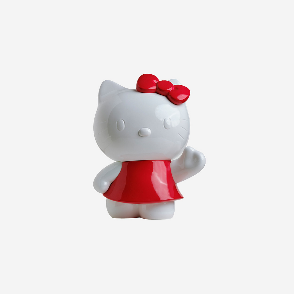 White With Red Hello Kitty Dress Small - 28 Cm