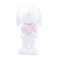 Matt White & Glossy Pastel Pink Snoopy Heart Small - 27 Cm