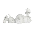 White Snoopy & Woodstock Graf 33 Cm