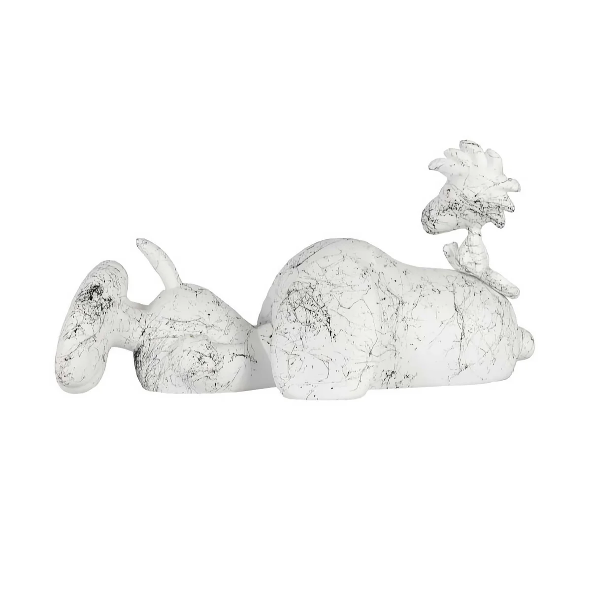 White Snoopy & Woodstock Graf 33 Cm