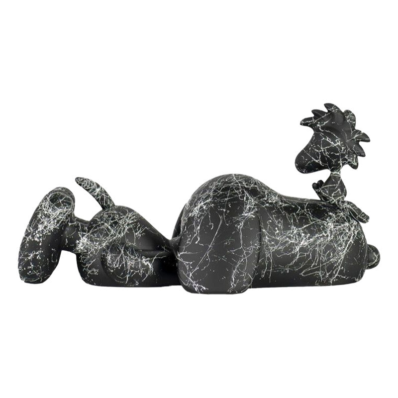 Black Snoopy & Woodstock Graf 33 Cm
