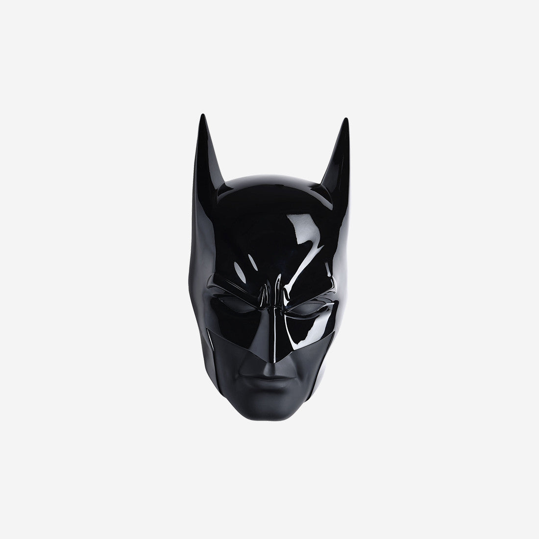 Matt Black Wall Mask Batman Small - 37 Cm