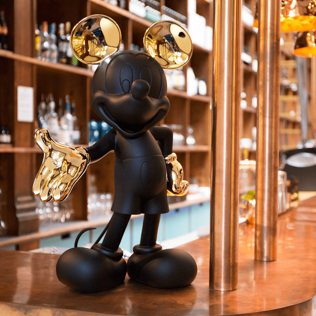 Mickey Mouse Black and Gold