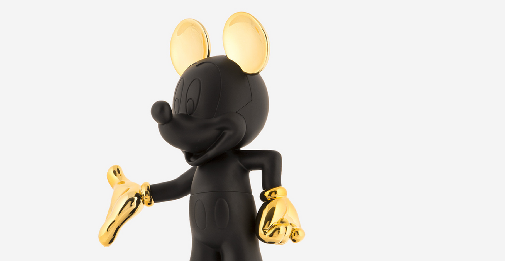 Mickey Mouse Black and Gold