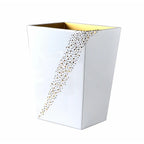 Jazz - Scalloped Wastebasket & Liner