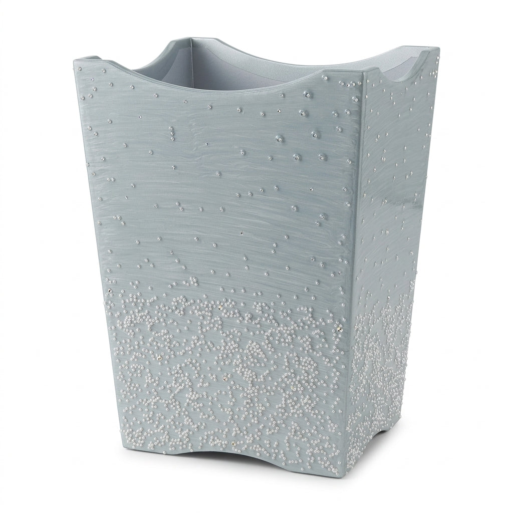 Caviar - Scalloped Wastebasket