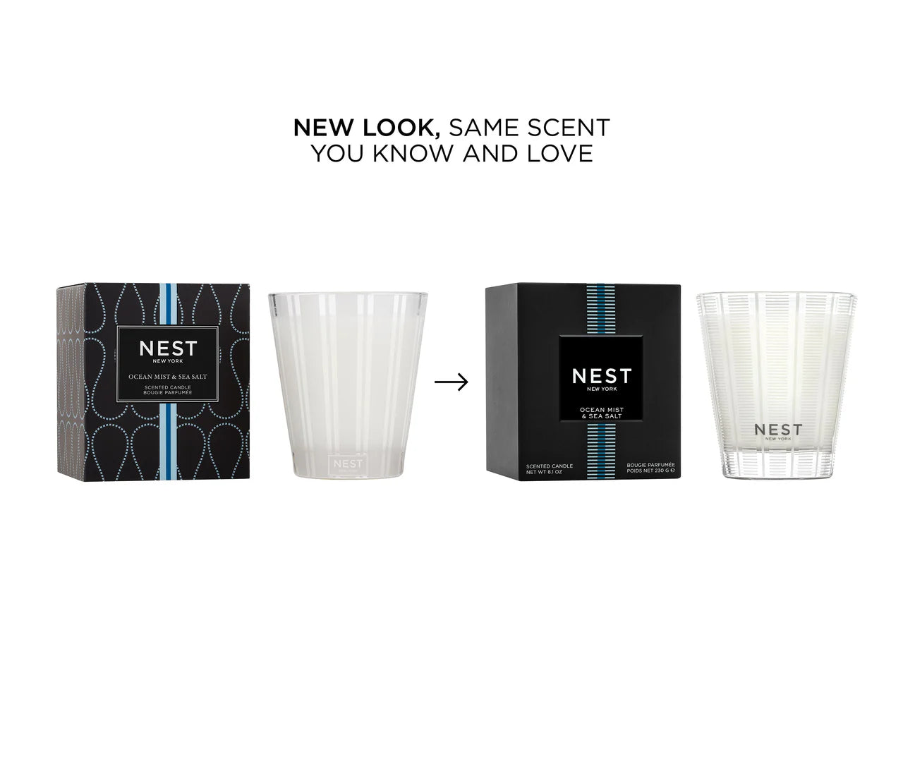 Ocean Mist & Sea Salt Classic Candle 230 G