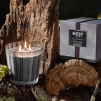 Charcoal Woods 3 Wick Candle 600 G