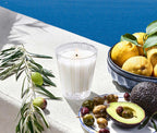 Santorine Olive 3 Wick Candle 600 G