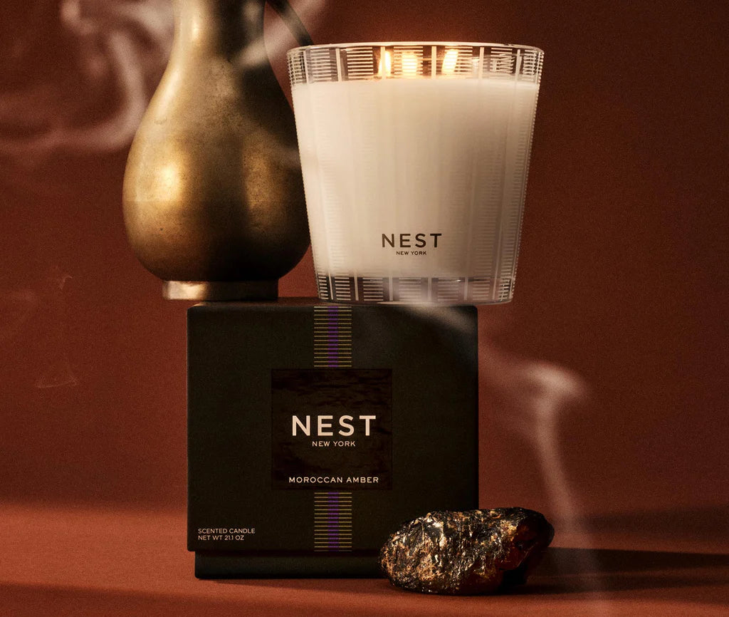 Moroccan Amber 3-Wick Candle 600 g