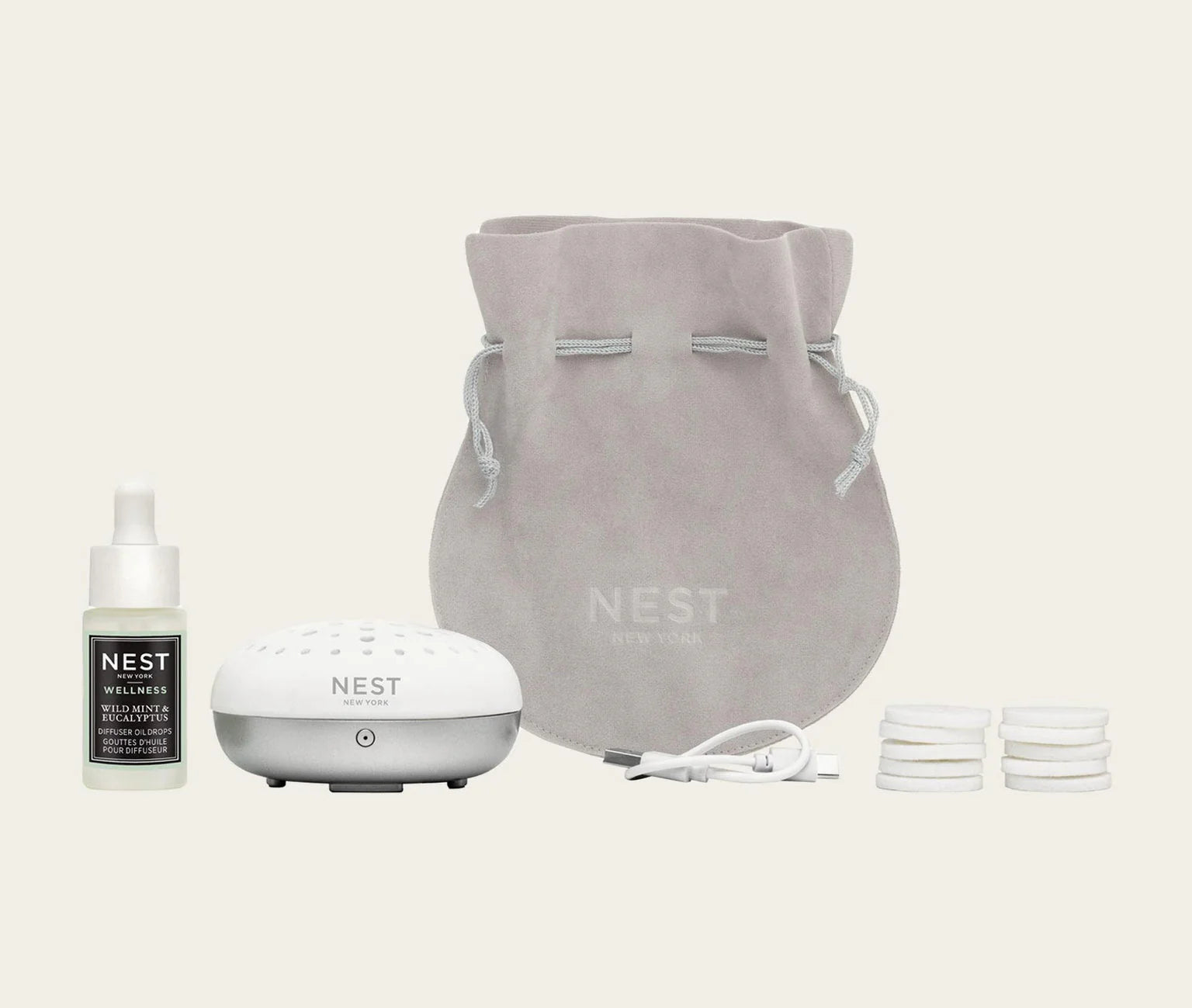 Wild Mint & Eucalyptus Set De Difusor  15 Ml