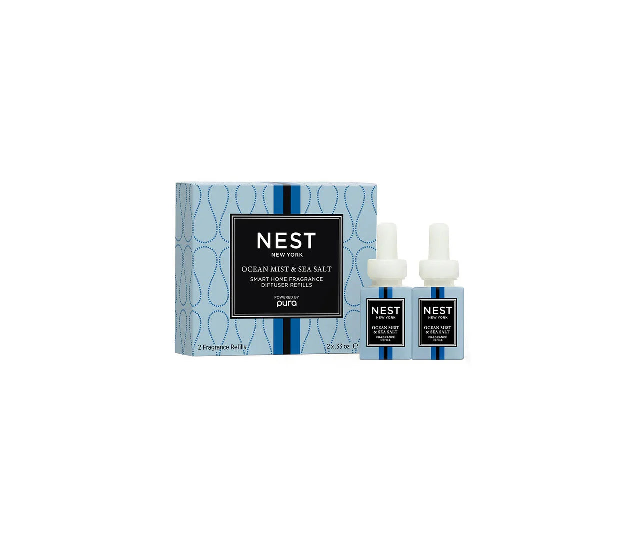 Ocean  Mist & Sea Salt Pura Diffuser Refills 2x10 Ml