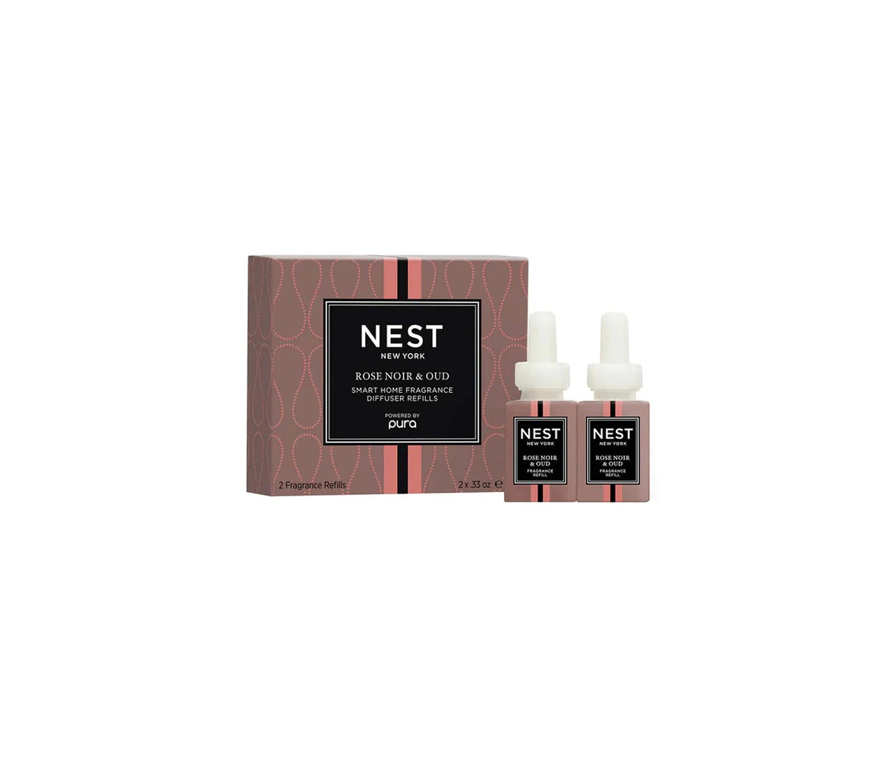 Rose Noir & Oud Pura Diffuser Refills 2x10 Ml