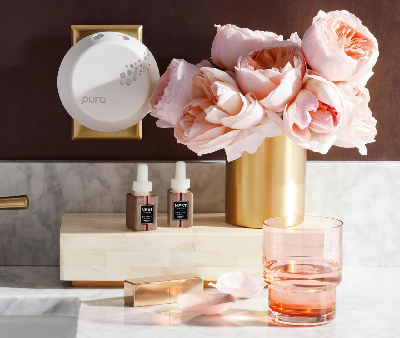 Rose Noir & Oud Pura Diffuser Refills 2x10 Ml