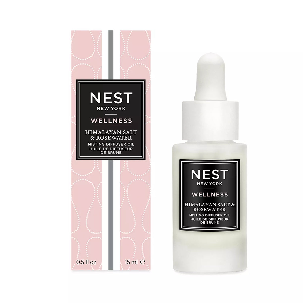 Himalayan Salt & Rosewater Diffuser Oil Drops 15 Ml
