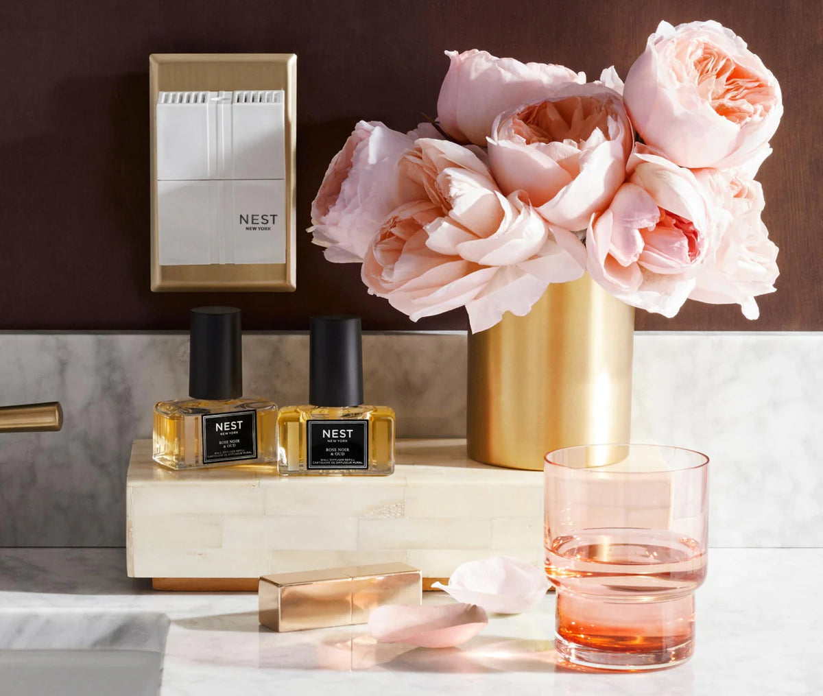 Rose Noir & Oud Wall Diffuser Refills 2x21 Ml