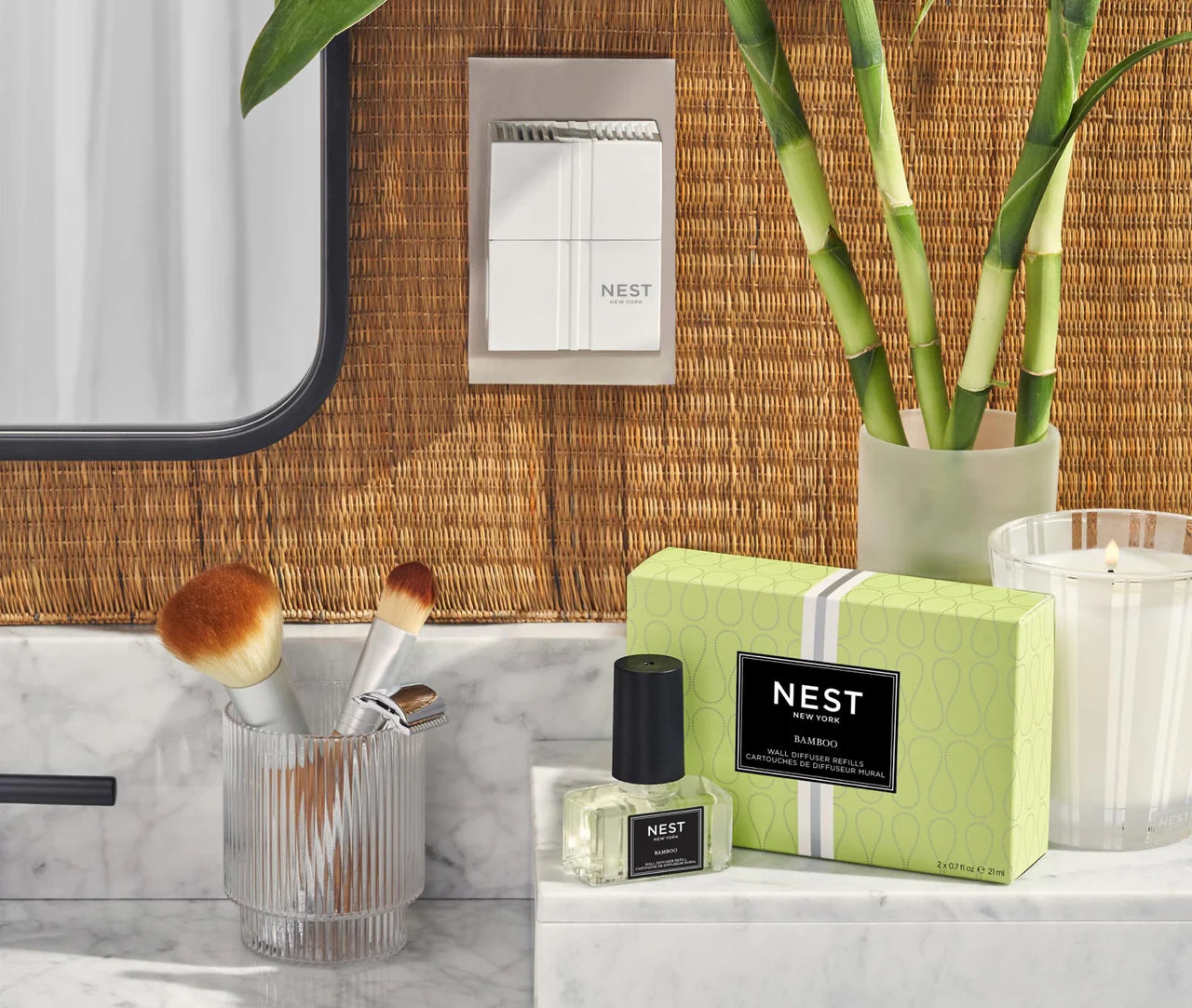 Bamboo Wall Diffuser Refills 2x21 Ml