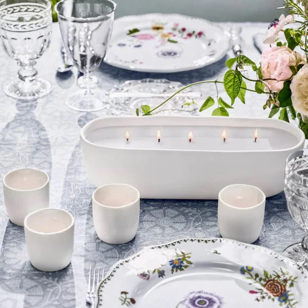 White Tea & Rosemary Multi-wick Decorative Candle 1.25 Kg