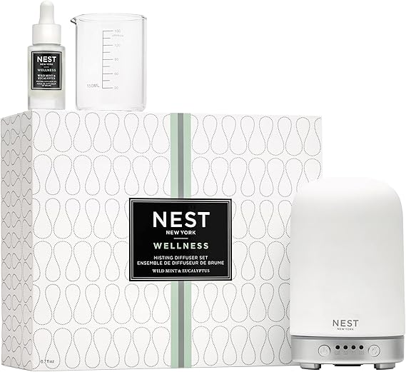 Wild Mint & Eucalyptus Misting Diffuser Set  15 Ml
