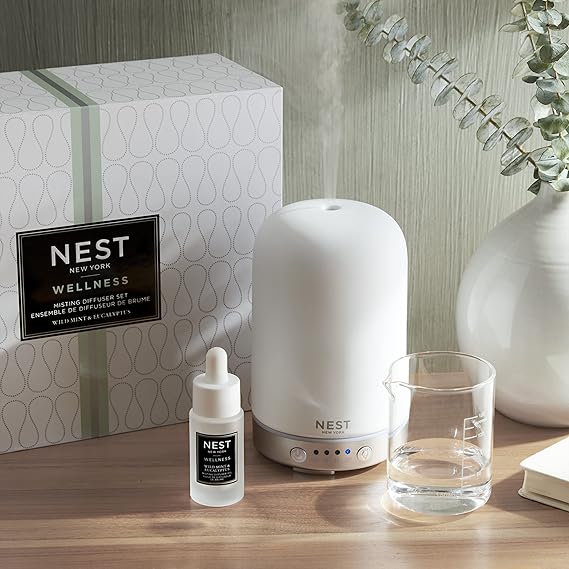 Wild Mint & Eucalyptus Misting Diffuser Set 15 Ml