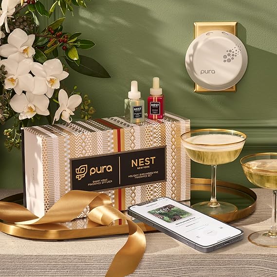 Holiday/birchwood Pine Fragance Set-pura Smart Diffuser 1 Pura And 2x10ml