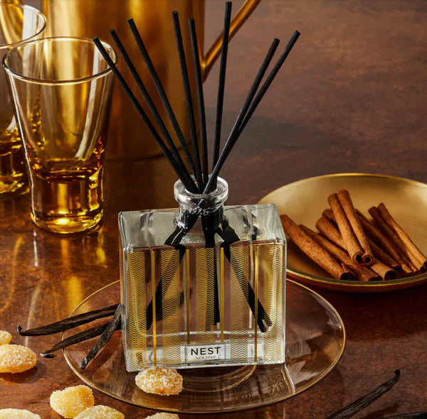 Crystallized Ginger & Vanilla Bean  Reed Diffuser 175 Ml