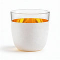 White Crystal 24k Stemless Crystal Tumblers