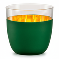 Emerald Crystal 24k Stemless Crystal Tumblers