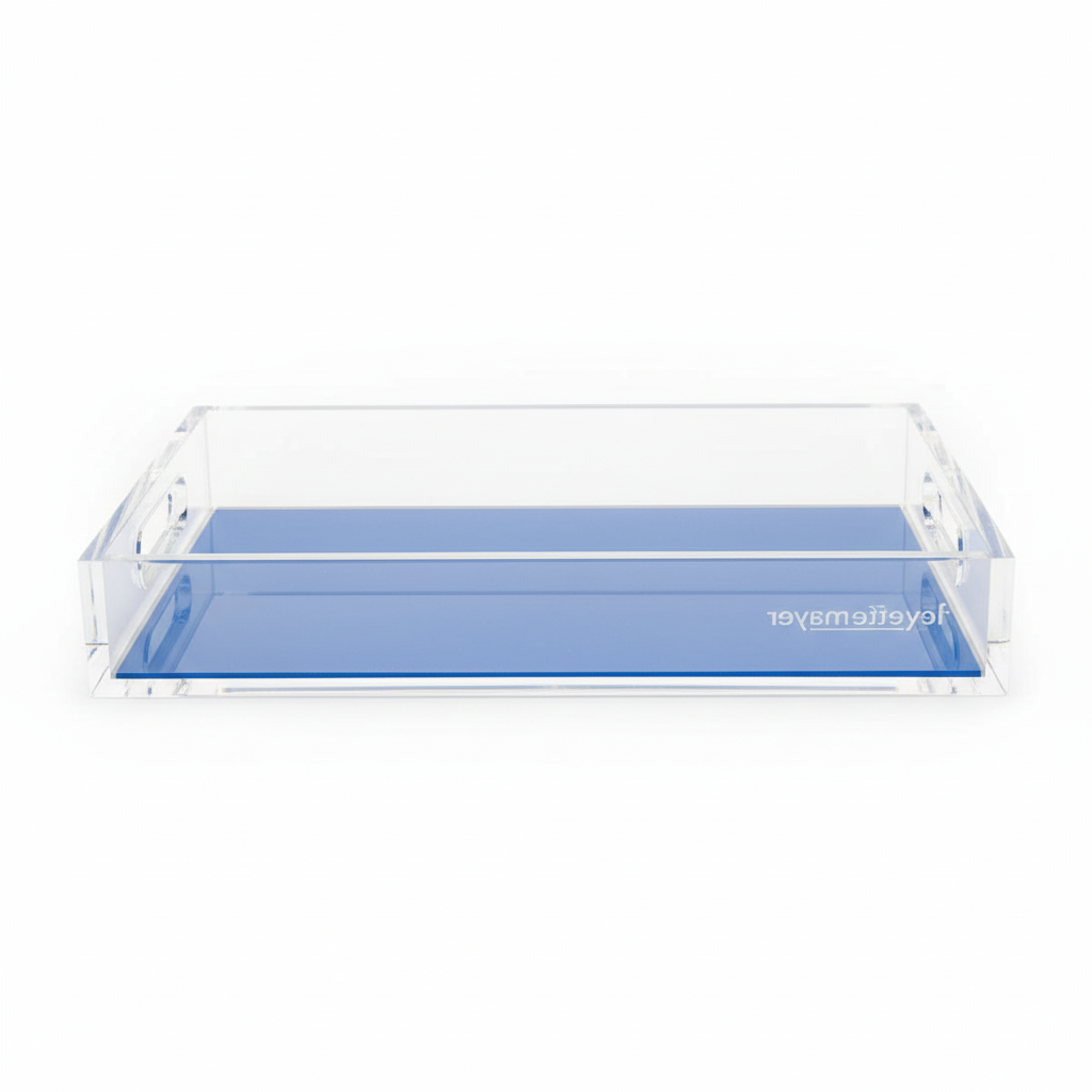 Solid Lake Acrylic Vanity Tray 7 x 12.25