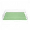 Solid Clover Acrylic Vanity Tray 7 x 12.25