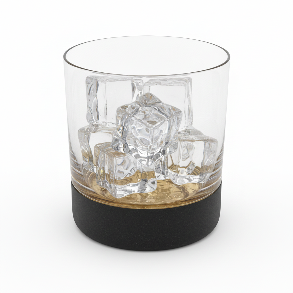 Black And Gold Glass