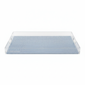 Crocodile Blue Rectangle Tray 14.5 x 22.5 (medium)