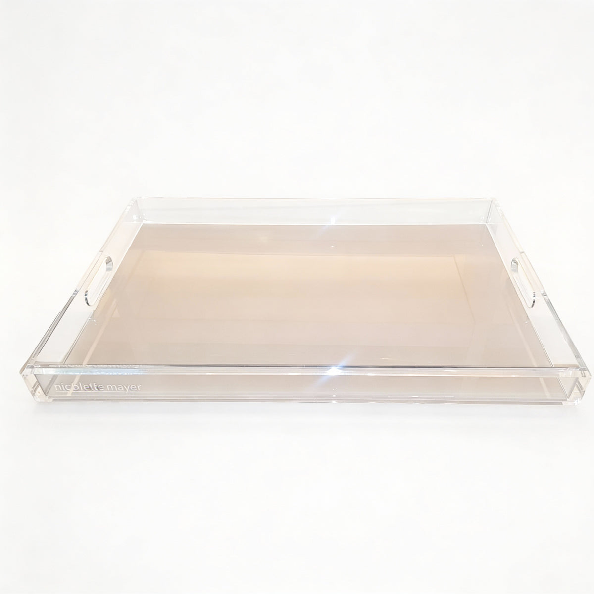Solid Pistachio Rectangle Tray 14.5 x 22.5 (medium)