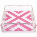 Print Pink Rectangle Tray 14.5 x 22.5 (medium)