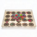 Pistils Metal Bouquet Rectangle Tray 14.5 x 22.5 (medium)