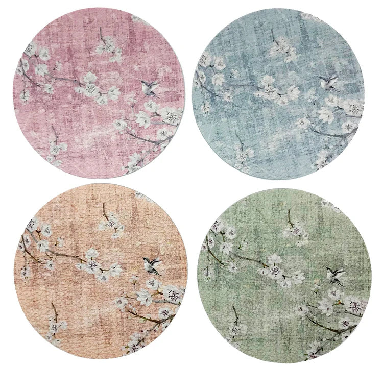 Blossom Fantasia Pastel Coaster 4 x 4
