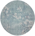 Blossom Fantasia Sky Round Pabble Placemat 16"