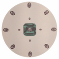 Assher White Round Pebble Placemat 16¨