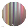 Lines Round Pebble Placemat 16¨