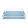 Solid Bluebell Acrylic Vanity Tray 7 x 12.25