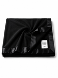 Manta Birdseye con Borde de Seda – Black (140x200 cm)