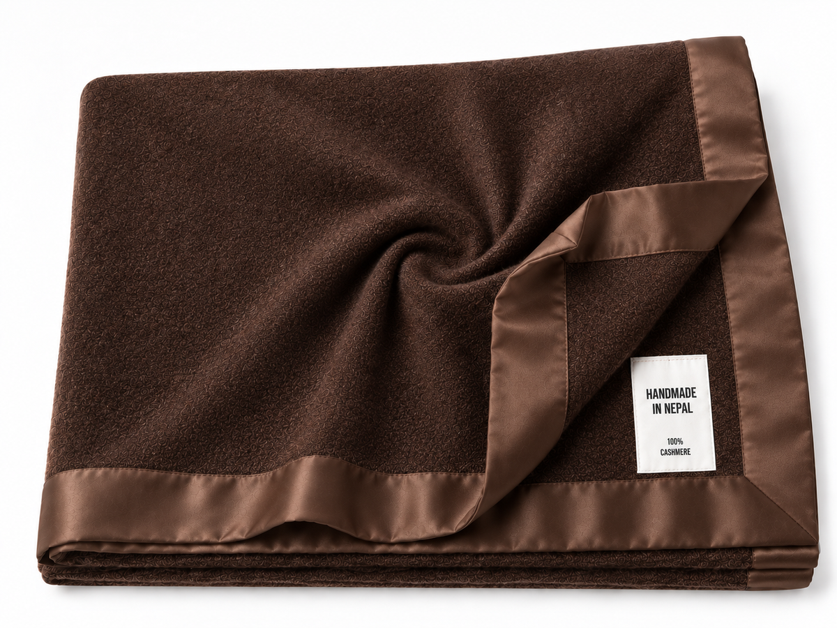 Birdseye Blanket with Silk Binding – American (140x200 cm)