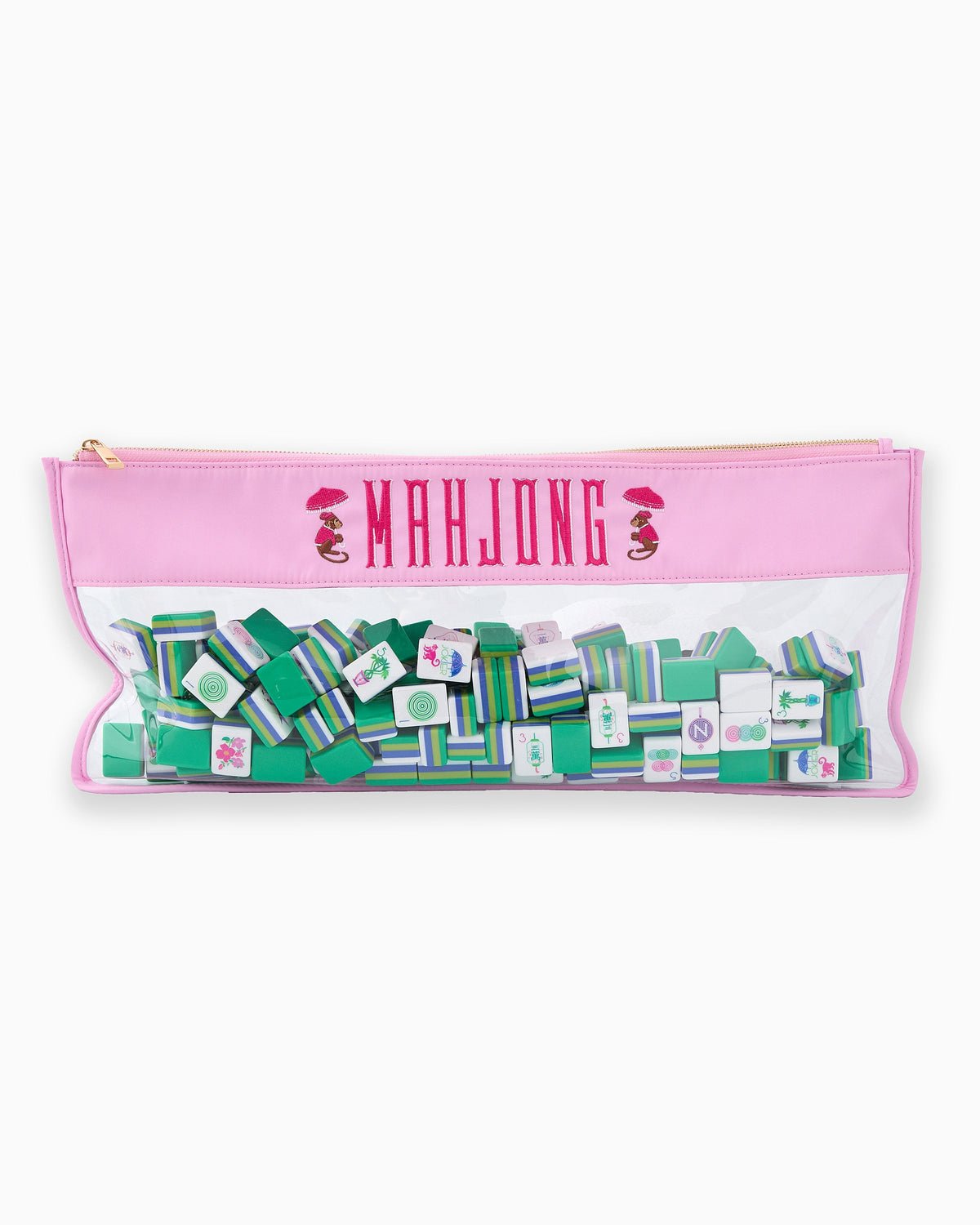 Cotton Candy Monkey Mahjong Bag