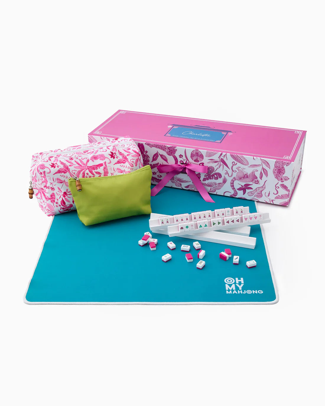 OH MY MAHJONG OMM173 CHARLESTON MAHJONG TRAVEL SET
