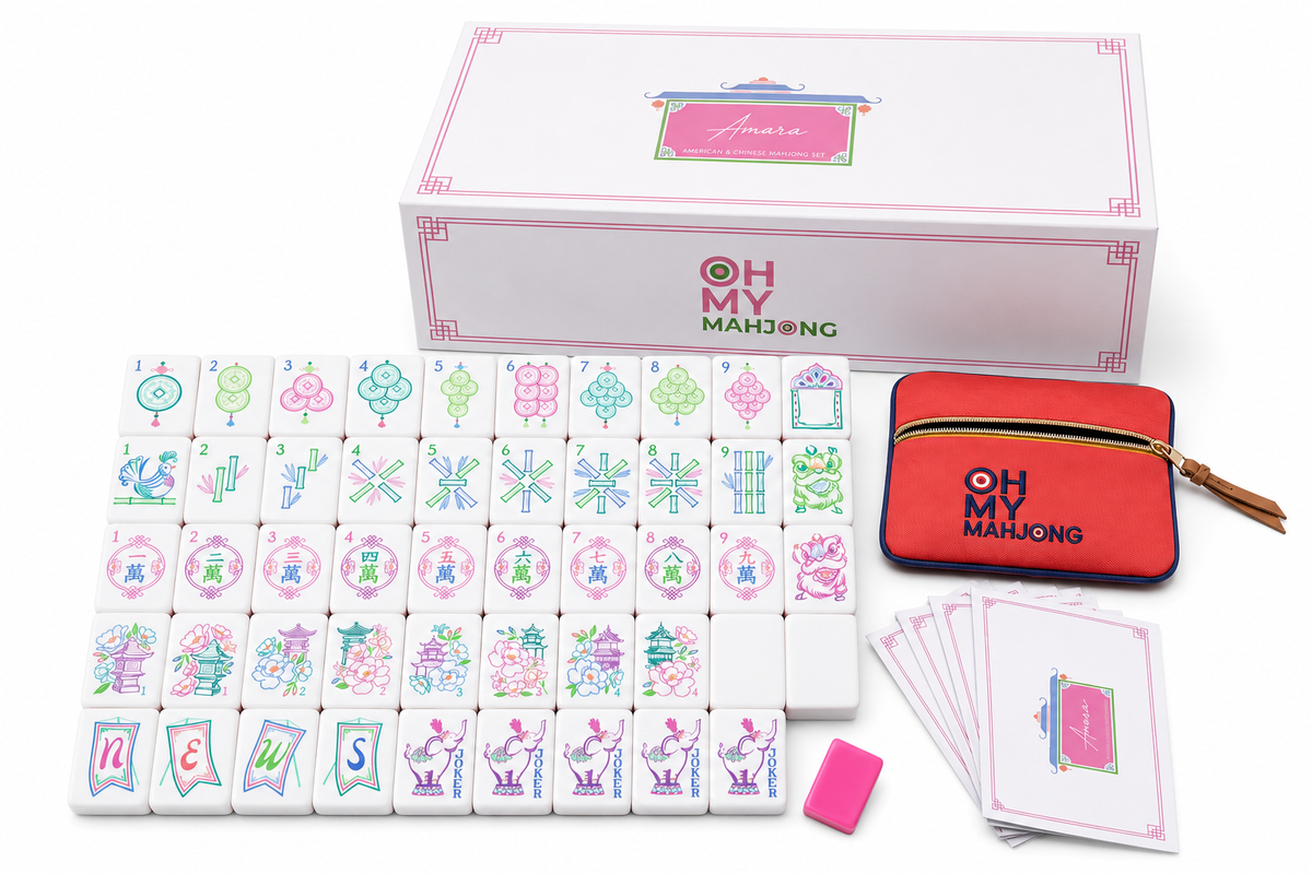 OH MY MAHJONG OMM398 AMARA MAHJONG TILES