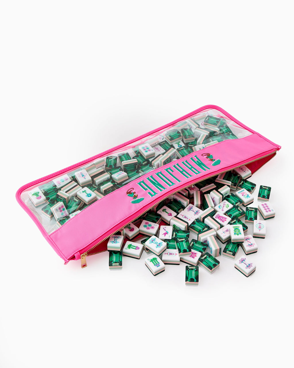 Emerald Mahjong Tiles
