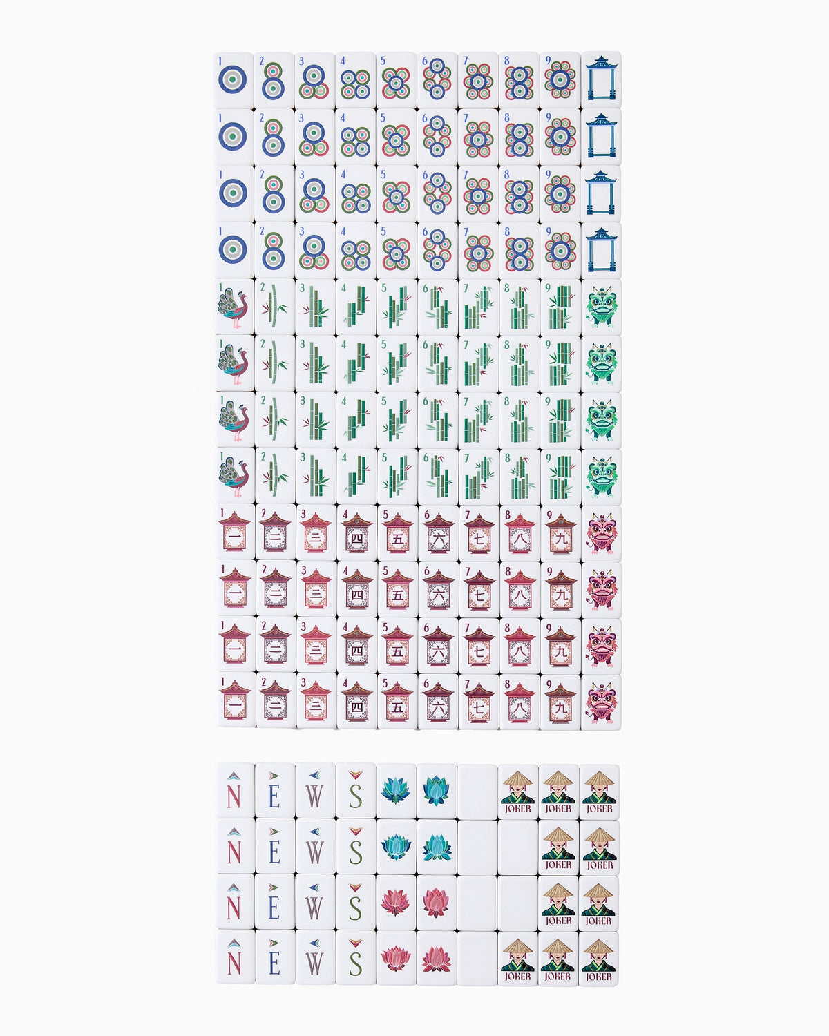 Drake Mahjong Tiles